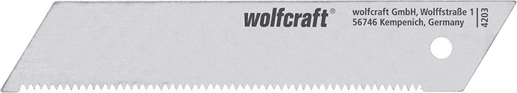 WOLFCRAFT Ostrze ząbkowane do cięcia drewna