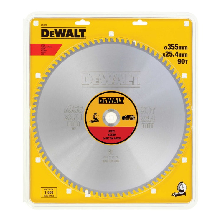 DEWALT Tarcza do cięcia metalu 355x25,4mm DT1927