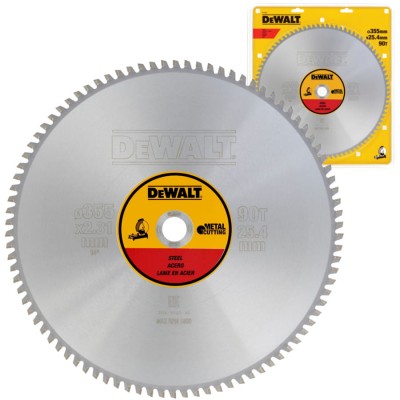 DEWALT DT1927 Tarcza tnąca do metalu 355mm 25.4mm 90z