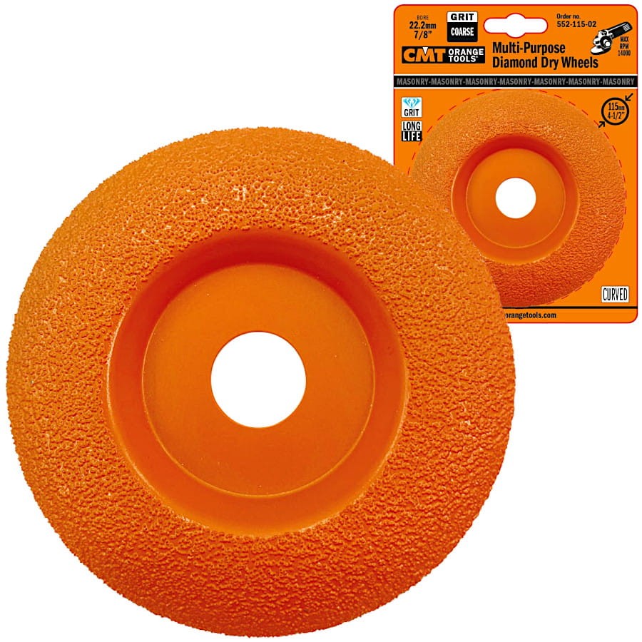 CMT 552-115-02 Tarcza szlifierska gruboziarnista diamentowa 115x22.2mm