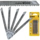 DEWALT DT2165 Brzeszczoty do drewna 5szt hcs