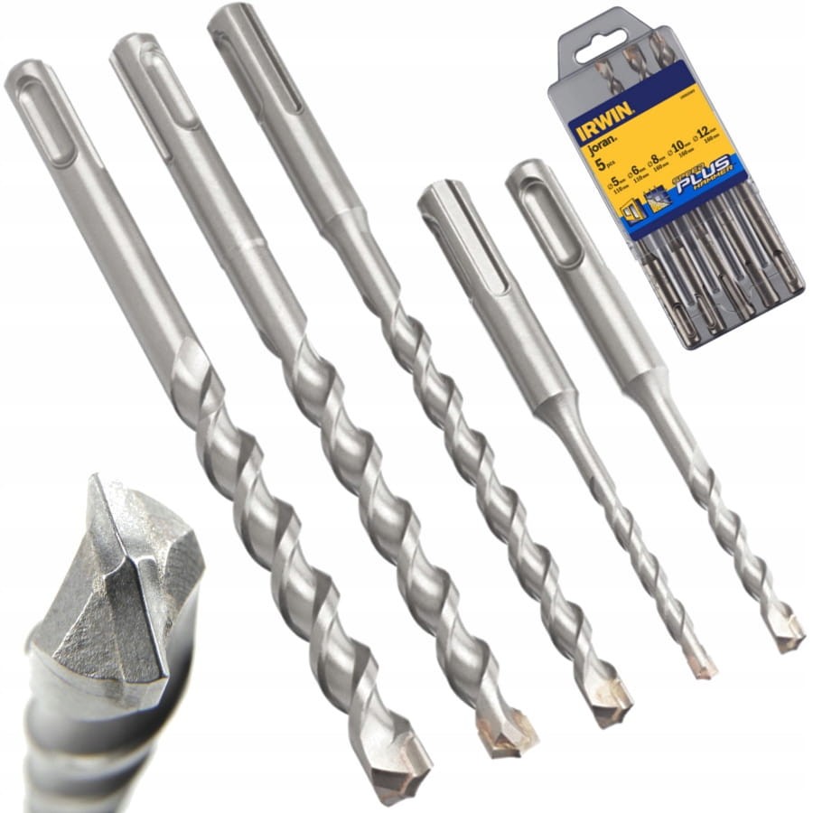 IRWIN Zestaw wierteł Speedhammer Plus 5szt 5-12mm
