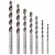 IRWIN Wiertła Cordless Multi 4-12mm 7szt