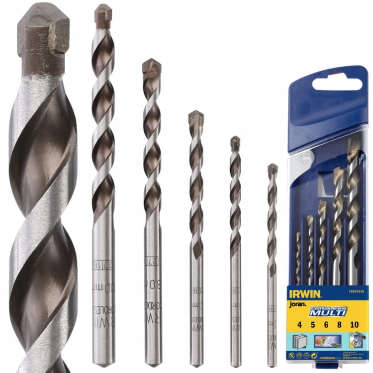 IRWIN 10501938 Zestaw wierteł Cordless Multi 4-10mm 5szt