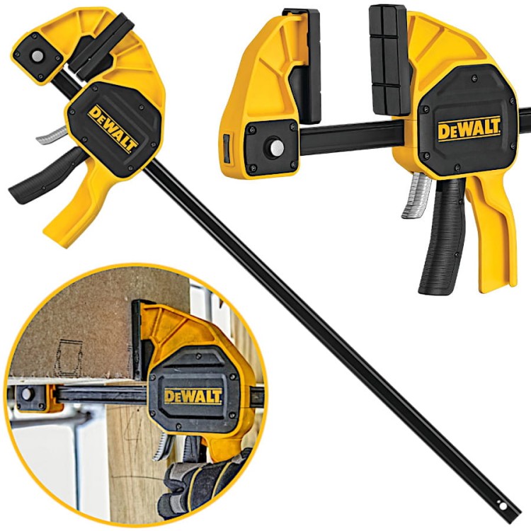 DEWALT DWHT0-83186 Ścisk automatyczny XL 600mm 272kg