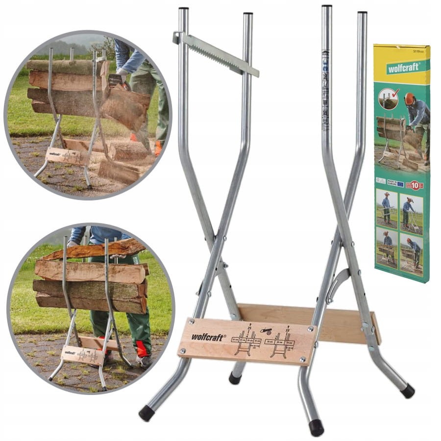 WOLFCRAFT SB 60 Stojak do cięcia drewna 5119000