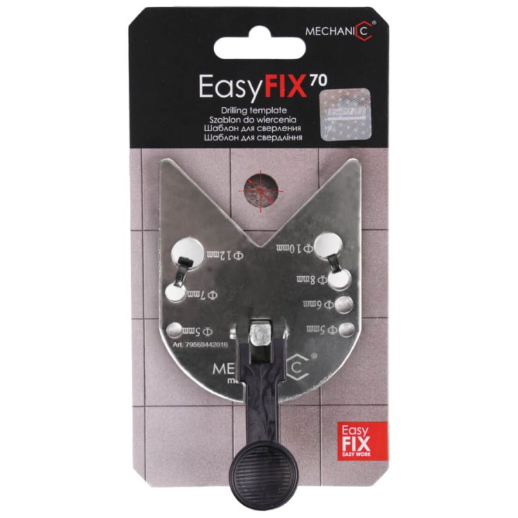 MECHANIC Szablon do wiercenia EasyFIX 70