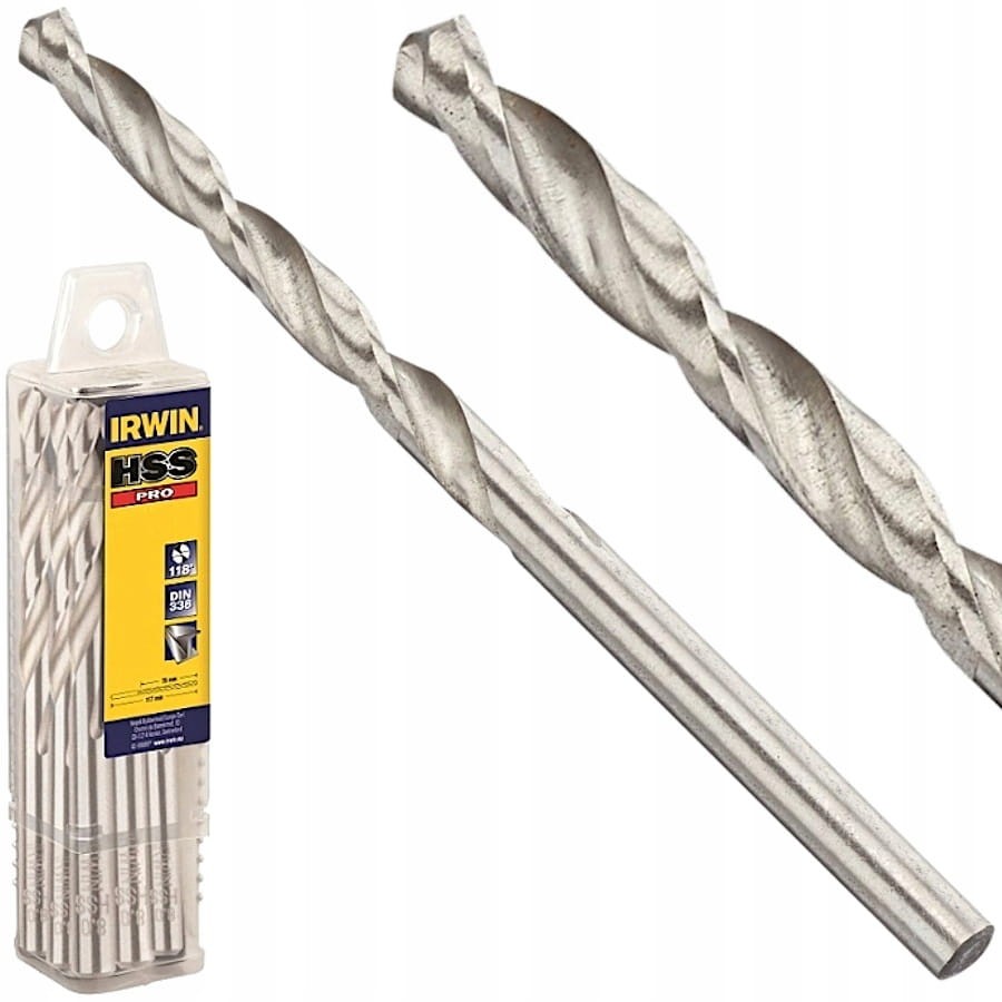 IRWIN Wiertło do metalu 4.2mm 10szt. HSS PRO
