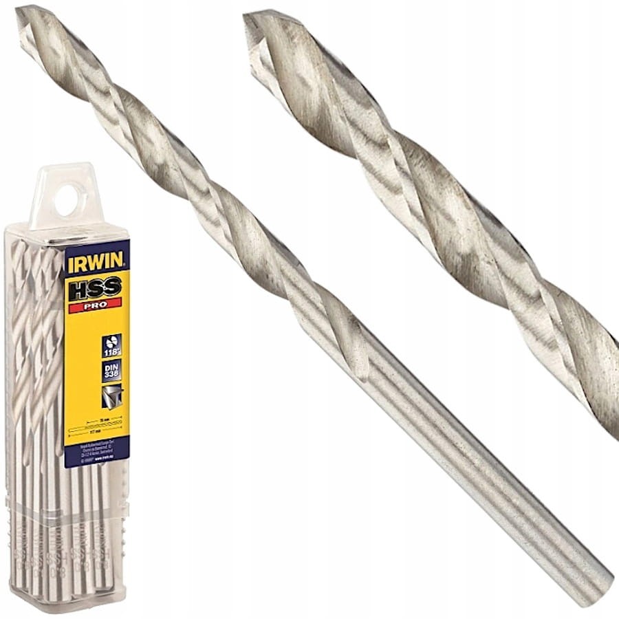 IRWIN Wiertło do metalu 4.5mm 10szt. HSS PRO