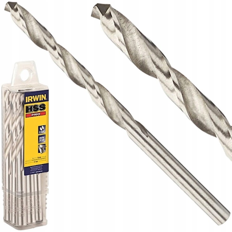 IRWIN Wiertło do metalu 5.2mm 10szt. HSS PRO