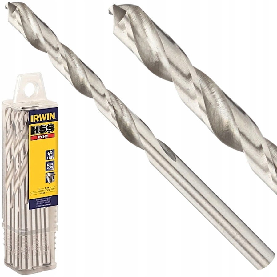 IRWIN Wiertło do metalu 6mm 10szt. HSS PRO DIN 338