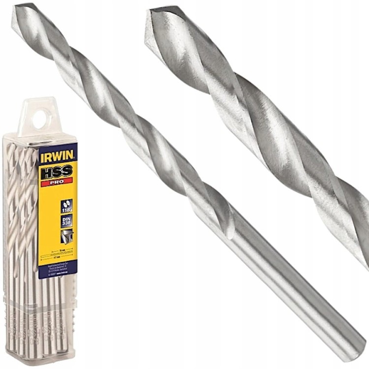 IRWIN Wiertło do metalu 7mm 10szt. HSS PRO DIN 338