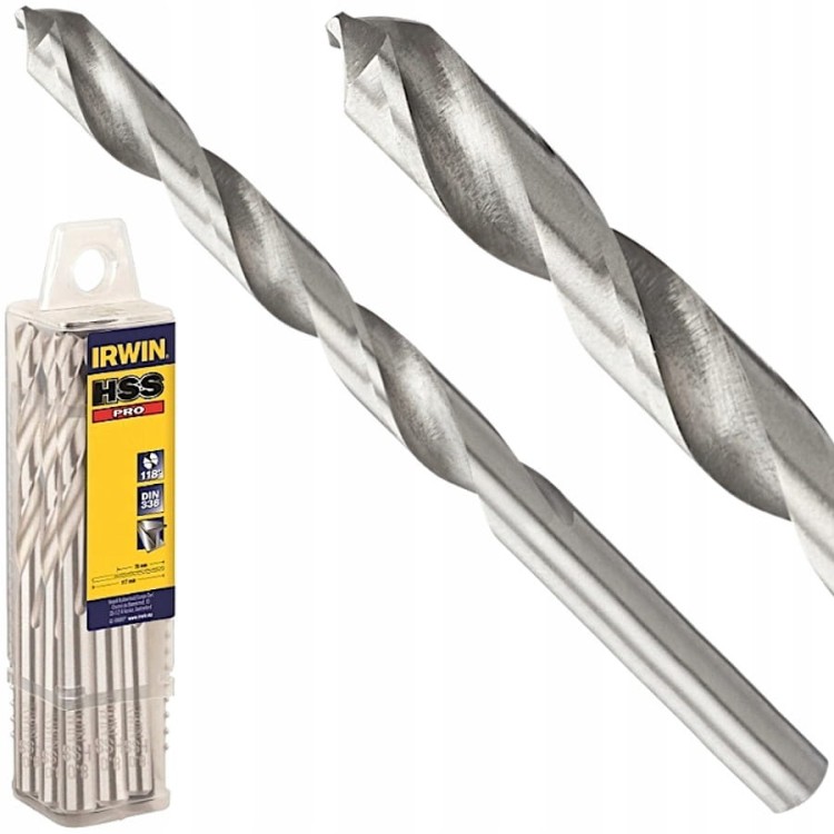 IRWIN Wiertło do metalu 8mm 5szt. HSS PRO DIN 338