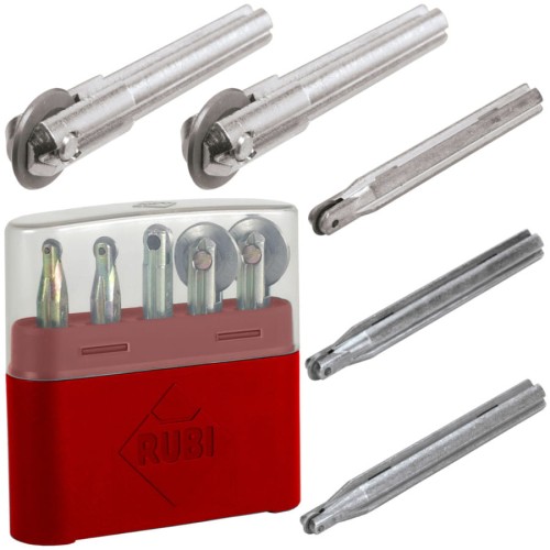 Rubi 01996 Zestaw noży Silver 6, 8,10, 2x 18mm do przecinarek