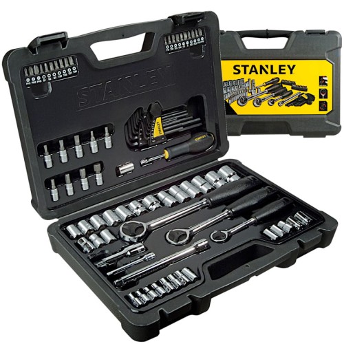 STANLEY STHT0-73930 Zestaw kluczy nasadowych 1/4'' 3/8'' 1/2'' 80el.