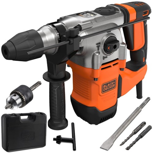 BLACK DECKER BEHS03K Młotowiertarka SDS+ 1250W w walizce