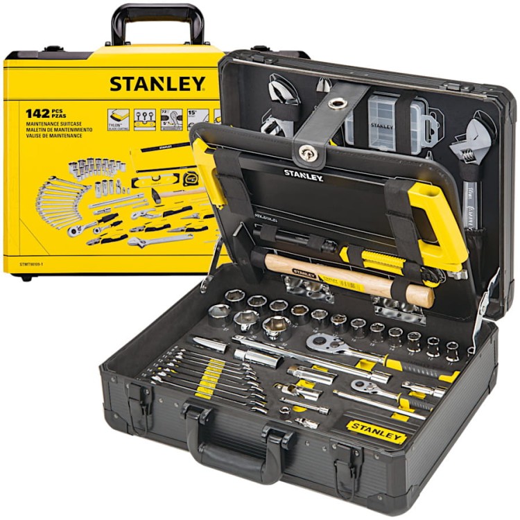 STANLEY STMT98109-1 Zestaw narzędzi ręcznych w walizce 142el.