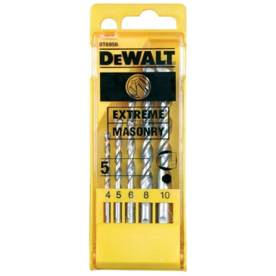 DEWALT DT6956 Wiertła do kamienia Extreme 4-10mm 5szt.