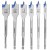 IRWIN 10502826 Wiertła płaskie/łopatkowe do drewna Blue Groove 10-25x152mm 6szt. IRWIN