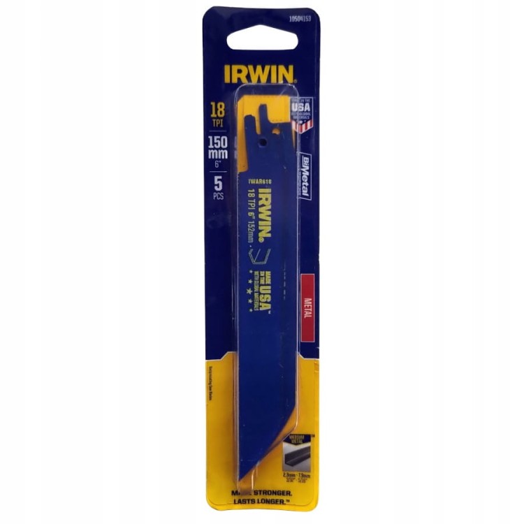 IRWIN 10504153 Brzeszczot do piły szablastej do metalu