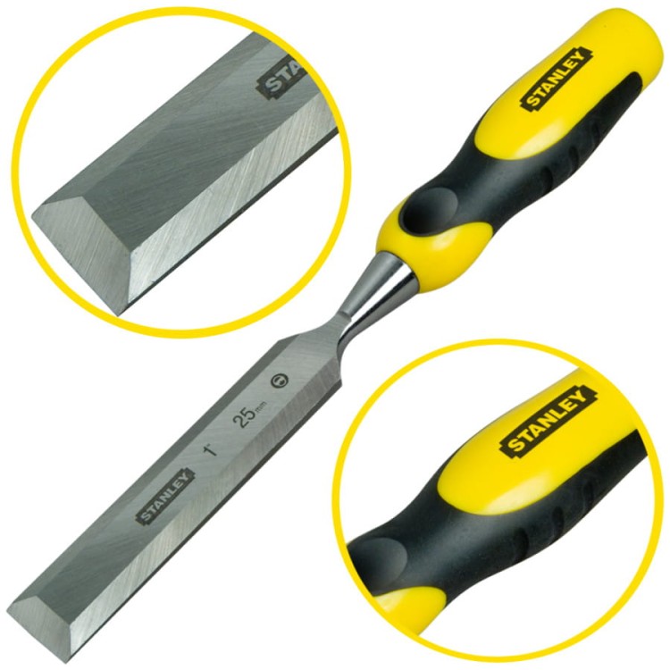 STANLEY 0-16-880 Dłuto płaskie dynagrip 25/143mm