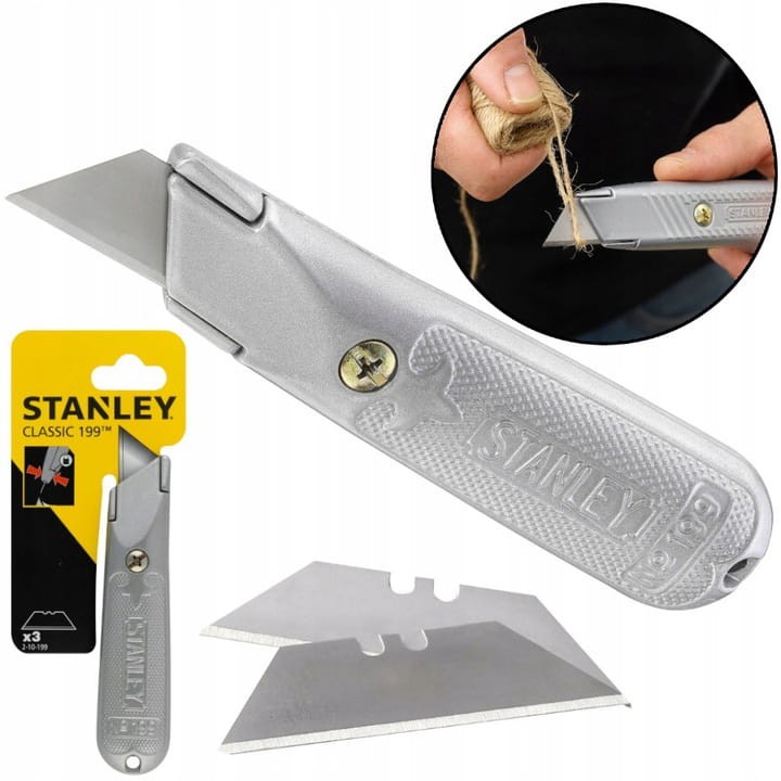 STANLEY 10-199 Nóż 199 metalowy z ostrzem stałym