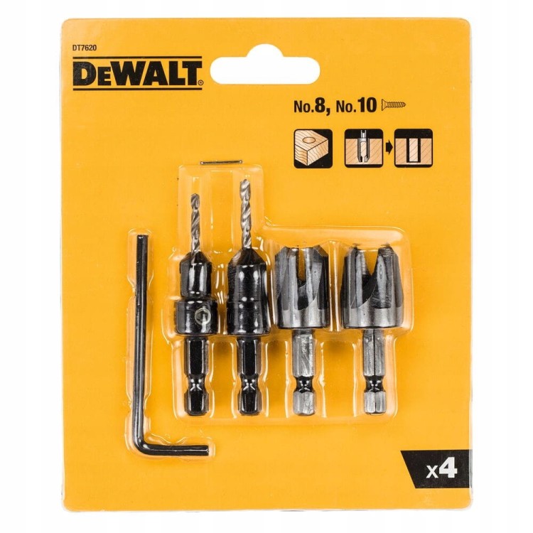 DEWALT Zestaw do wiercenia 5szt