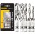 DEWALT DT50060 Zestaw wierteł gwintujących do metalu M4-M10 5szt.