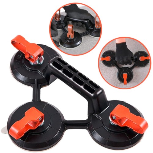 RAIMONDI Przyssawka potrójna do glazury płytek szkła 74kg