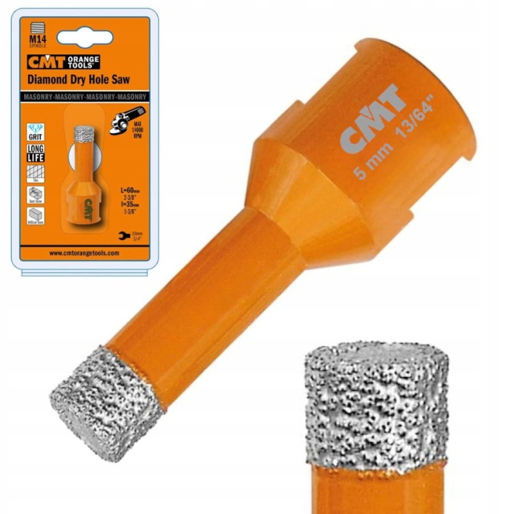 CMT 552-505 Otwornica diamentowa do pracy na sucho 5mm