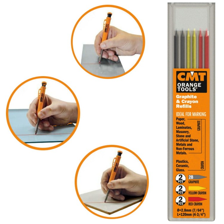 CMT PCL-3C Wkłady do ołówka automatycznego 6szt