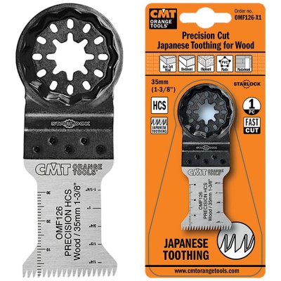 CMT OMF126-X1 Brzeszczot oscylacyjny 35x50mm HCS do drewna Starlock