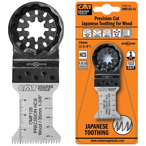 CMT OMF126-X1 Brzeszczot oscylacyjny 35x50mm HCS do drewna Starlock