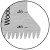 CMT OMF126-X1 Brzeszczot oscylacyjny 35x50mm HCS do drewna