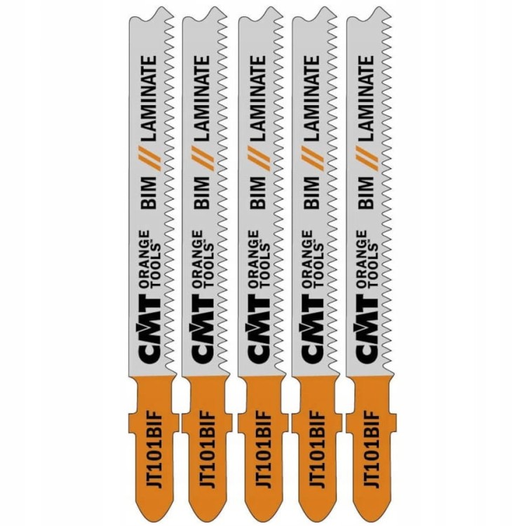 Brzeszczoty do wyrzynarek typu T do drewna 83x58mm 5szt CMT JT101BIF-5