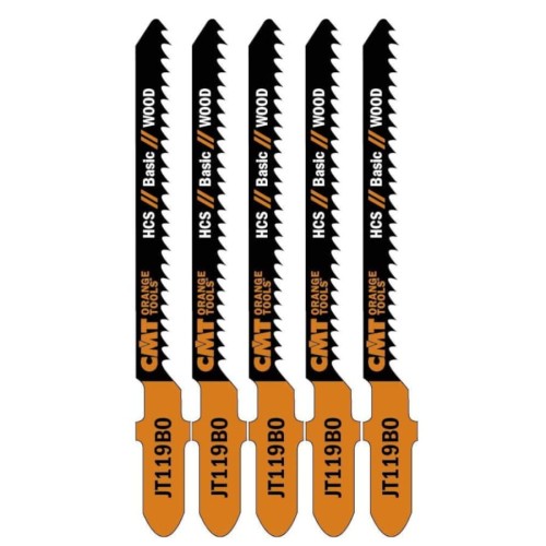 CMT JT119BO-5 Brzeszczoty do wyrzynarek typu T