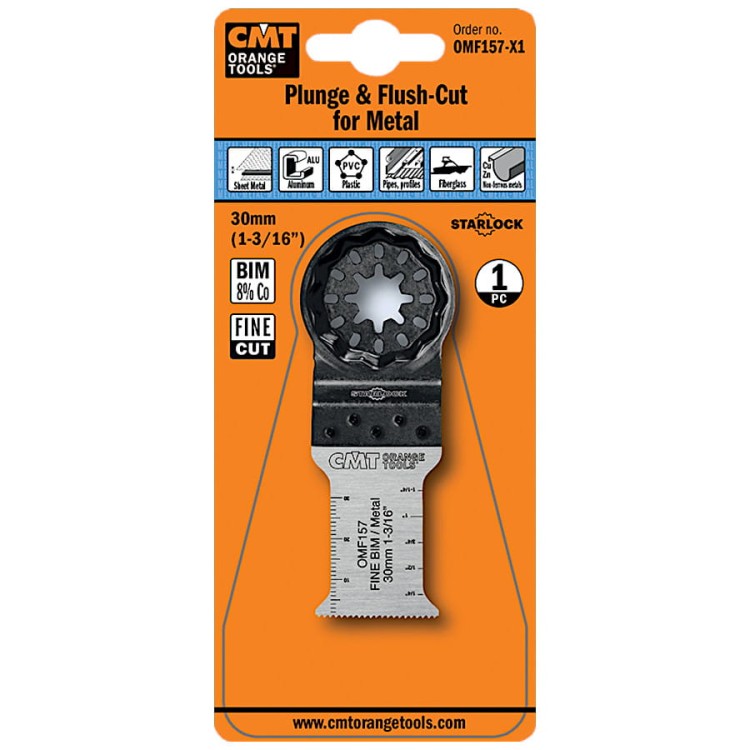 CMT OMF157-X1 Brzeszczot oscylacyjny 30x50mm BIM