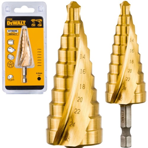 DEWALT DT5030 Wiertło do metalu stożkowe Impact 14 - 25 mm