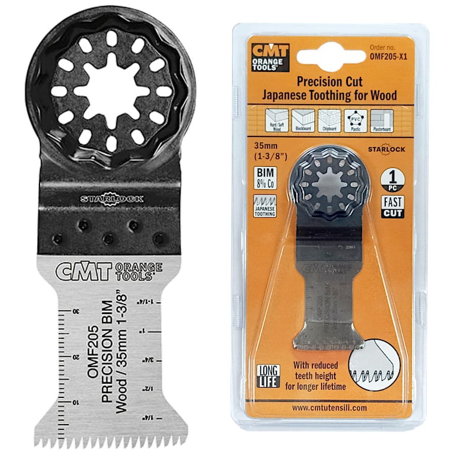 CMT OMF205-X1 Brzeszczot oscylacyjny 35x50mm BIM do drewna Starlock