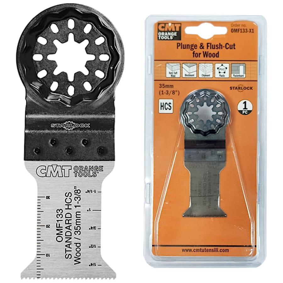 CMT OMF133-X1 Brzeszczot oscylacyjny 35x50mm HCS do drewna Starlock