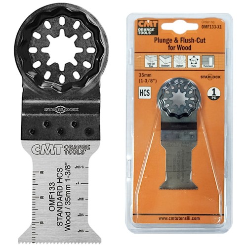 CMT OMF133-X1 Brzeszczot oscylacyjny 35x50mm HCS do drewna Starlock