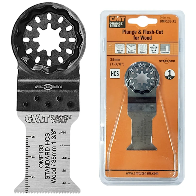 CMT OMF133-X1 Brzeszczot oscylacyjny 35x50mm HCS do drewna Starlock