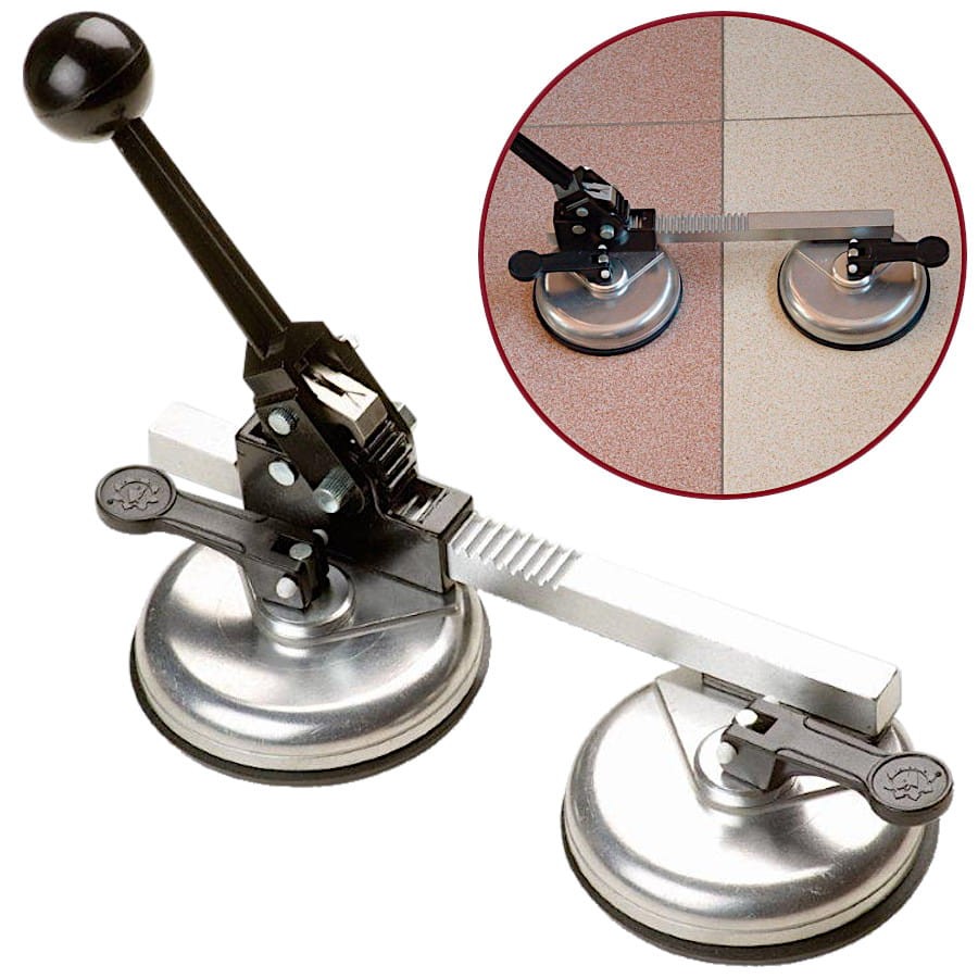 PIHER P30102 Przyssawka podwójna z mechanizmem zapadkowym 11.7cm