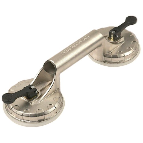 PIHER P30127 Przyssawka aluminiowa podwójna 60kg Vental 2 Silikon