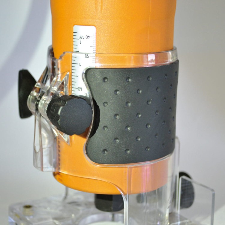 CMT Przeźroczysta baza + obejma do frezarki