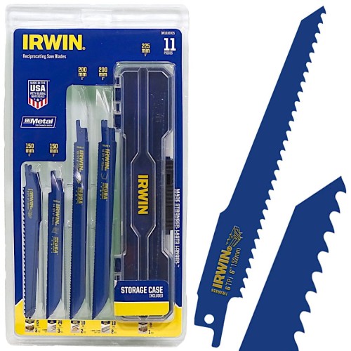 IRWIN IW1016915 Zestaw brzeszczotów do pił szablastych 11szt.