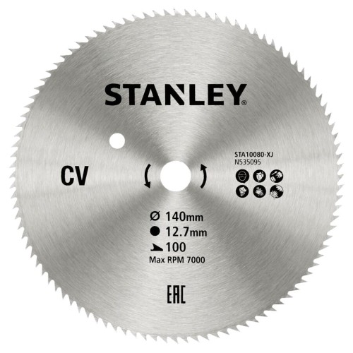 STANLEY STA10080 Piła tarczowa do drewna 140mm CV