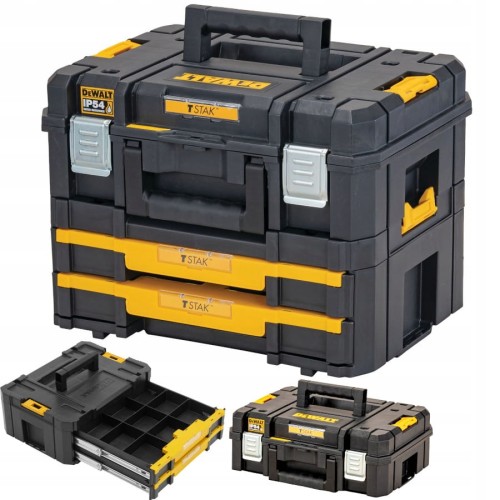 DEWALT DWST83395-1 Skrzynie narzędziowe COMBO TSTAK 2.0 II IV