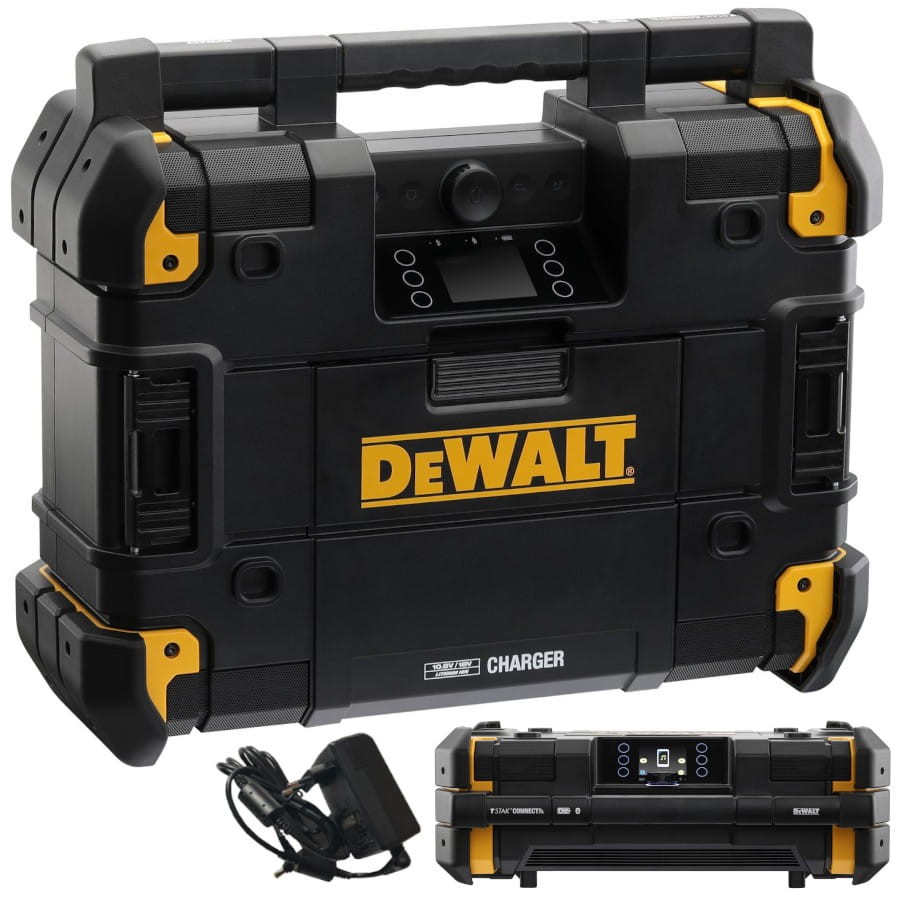 DEWALT DWST1-81078 Radio budowlane system TSTAK + ładowarka