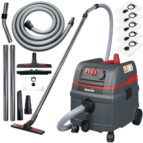 STARMIX odkurzacz przemysłowy ISC L-1425 TOP 1400W +5szt. worki